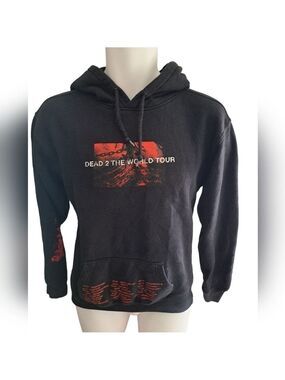 BLACKBEAR Dead 2 The World Tour Exclusive Hoodie Black Long Sleeve sweater XS- S